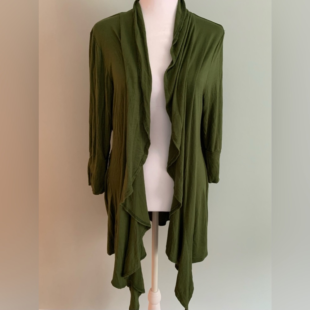 Waterfall knit cardigan